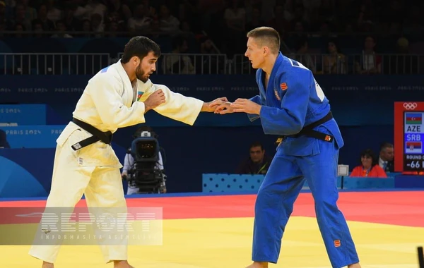 Paris-2024: Azərbaycan cüdoçusu mübarizəni dayandırıb - FOTO