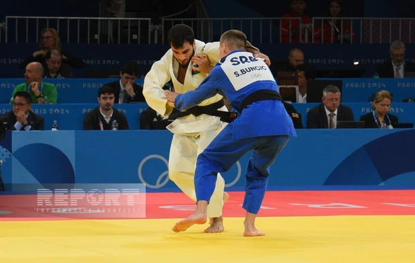 Paris-2024: Azərbaycan cüdoçusu mübarizəni dayandırıb - FOTO