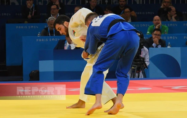 Paris-2024: Azərbaycan cüdoçusu mübarizəni dayandırıb - FOTO