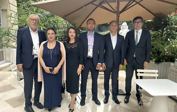 В Париже открылся Олимпийский дом Азербайджана - ВИДЕО