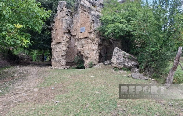 Şəkidə dövlət mühafizəsində olan min illik məbədin bərpaya ehtiyacı var - FOTO