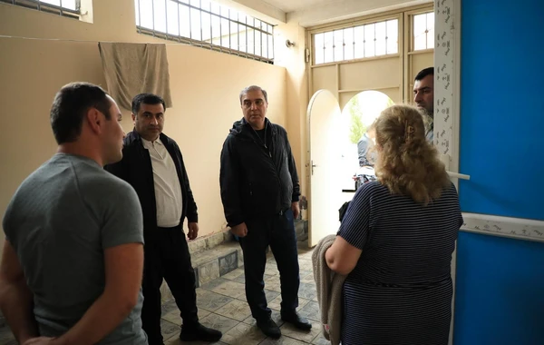 Gəncədə 30-a yaxın fərdi yaşayış sahəsini su basıb, fəsadlar aradan qaldırılır - FOTO