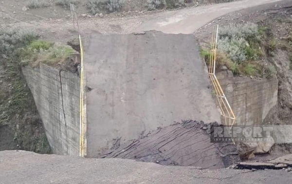 В Губе наводнение снесло мост, шесть сел изолированы от райцентра - ФОТО