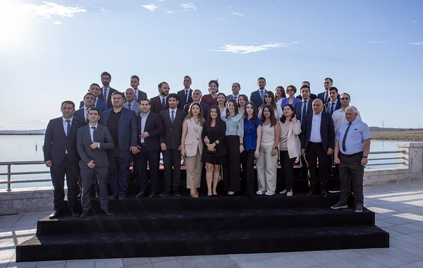 Böyükşor gölü üzərində 100 kVt gücündə pilot günəş enerjisi qurğusu istismara verilib - FOTO