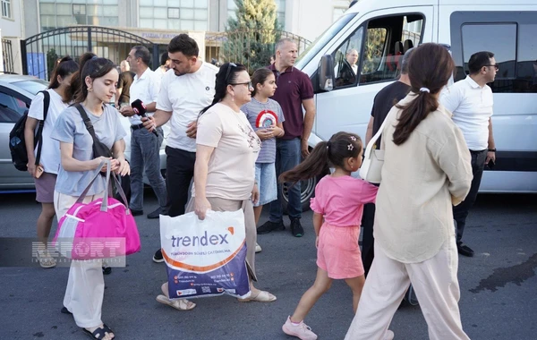 Növbəti köç karvanı Laçın şəhərinə çatıb - YENİLƏNİB - FOTO