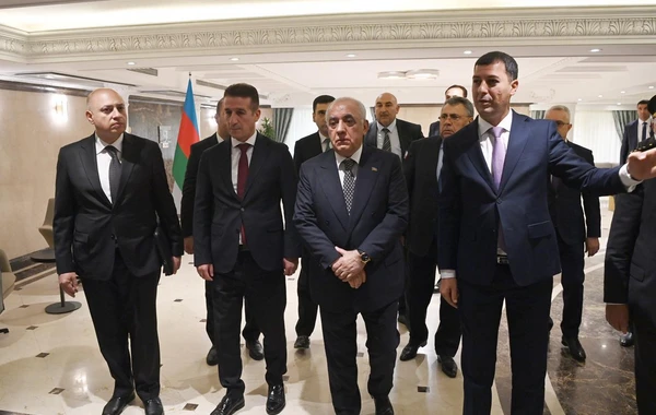 Əli Əsədov Azərbaycanın İrandakı səfirliyində olub - FOTO