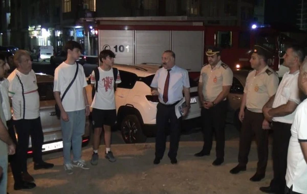 FHN yaşayış kompleksində təlim keçirib, nöqsanlar ortaya çıxıb - FOTO/VİDEO