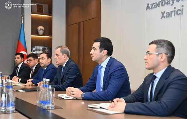 Ceyhun Bayramov Türkiyə XİN rəsmisini Ermənistanla normallaşma prosesi barədə məlumatlandırıb - FOTO