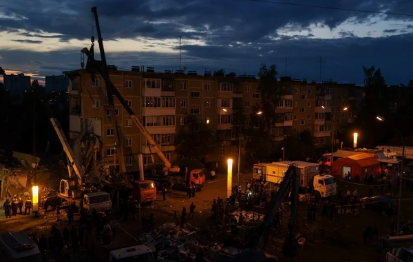 Rusiyada bina uçub, xəsarət alanların sayı 20 nəfərə çatıb