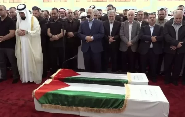 İsmayıl Haniyənin Dohadakı yas mərasimindən İLK GÖRÜNTÜLƏR - FOTO
