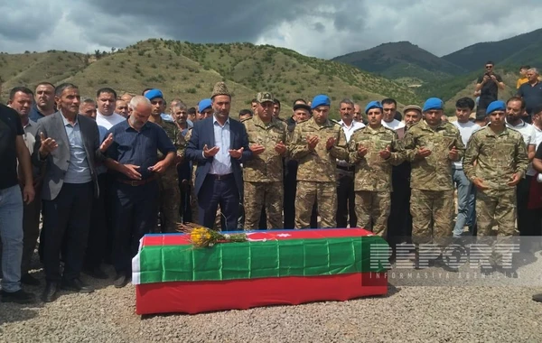 Laçında Birinci Qarabağ müharibəsinin şəhidi Camal Quliyev dəfn edilib - FOTO - YENİLƏNİB