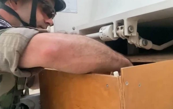 Qaraçuxurda əl qumbarası aşkarlandı - FOTO