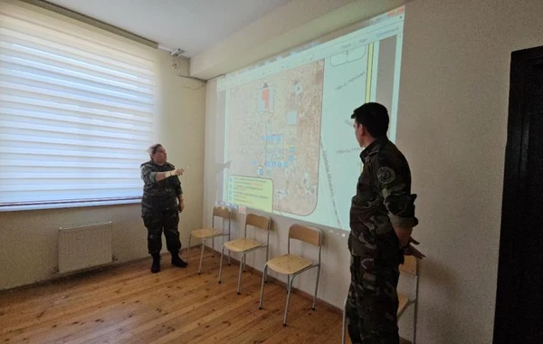 FHN-in Beynəlxalq Axtarış-xilasetmə Dəstəsi növbəti taktiki-xüsusi təlim keçirib - FOTO