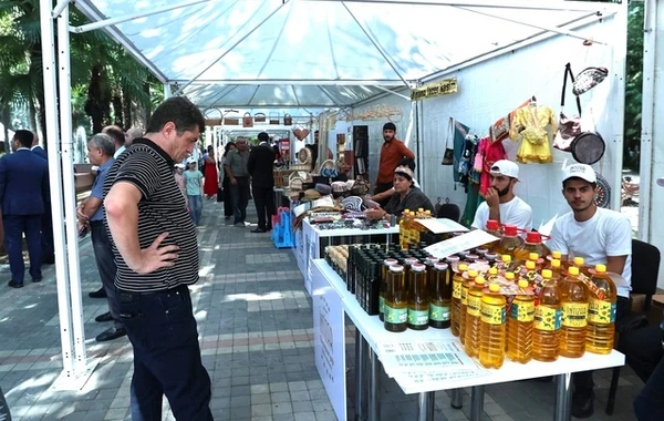 Gəncə şəhərində "KOB FEST" sərgi-satış yarmarkası keçirilir - FOTO