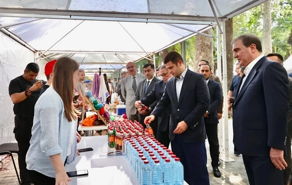 Gəncə şəhərində "KOB FEST" sərgi-satış yarmarkası keçirilir - FOTO