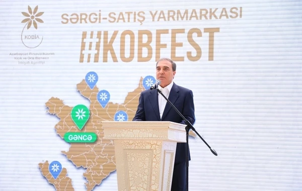 Gəncə şəhərində "KOB FEST" sərgi-satış yarmarkası keçirilir - FOTO