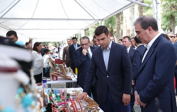 Gəncə şəhərində "KOB FEST" sərgi-satış yarmarkası keçirilir - FOTO
