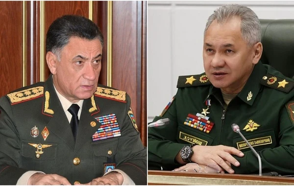 Рамиль Усубов и Сергей Шойгу обсудили вопросы безопасности в регионе