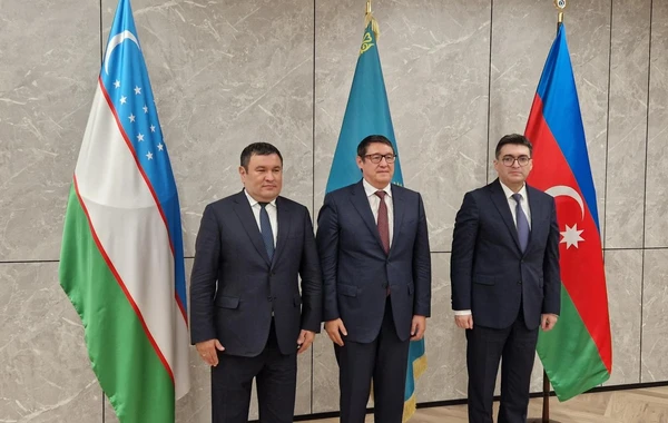 Azərbaycan, Qazaxıstan və Özbəkistan enerji sistemlərinin birləşdirilməsinə dair protokol imzalayıblar - FOTO