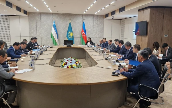 Azərbaycan, Qazaxıstan və Özbəkistan enerji sistemlərinin birləşdirilməsinə dair protokol imzalayıblar - FOTO
