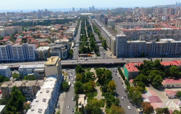 Bakının Atatürk prospektinin bir hissəsi təmir olunub - FOTO/VİDEO