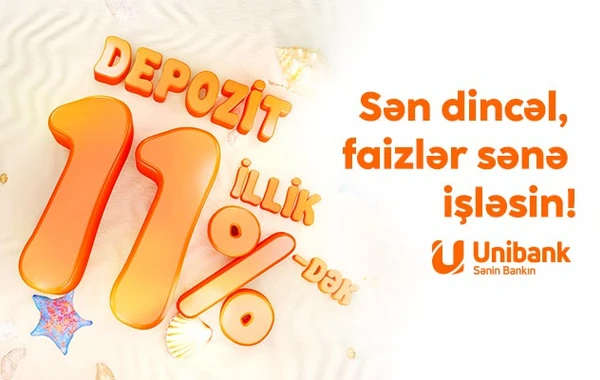 Unibank əmanət faizlərini yüksəltdi