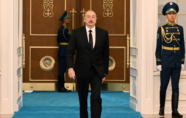 Prezident Mərkəzi Asiya və Azərbaycan Respublikasının Dövlət Başçılarının görüşündə çıxış edib - FOTO - YENİLƏNİB-1