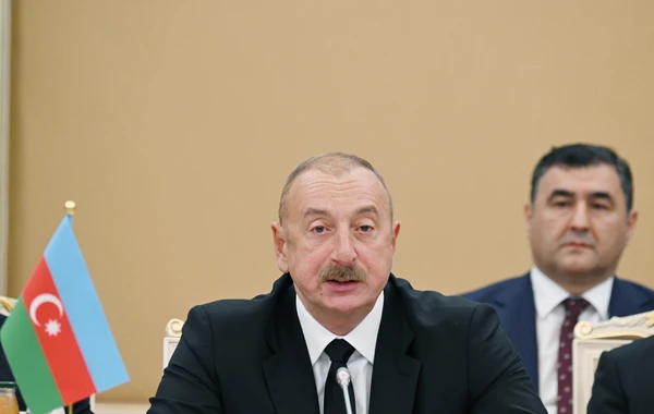 Ильхам Алиев выступил на встрече глав государств Центральной Азии и Азербайджана в Астане - ОБНОВЛЕНО - ФОТО