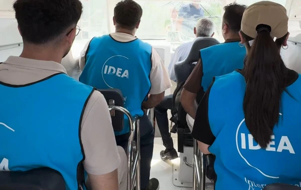 IDEA Kür çayı sahilində ənənəvi təmizlik aksiyası təşkil edib - FOTO