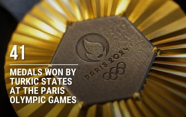 Спортсмены из тюркских государств завоевали на парижской Олимпиаде 41 медаль