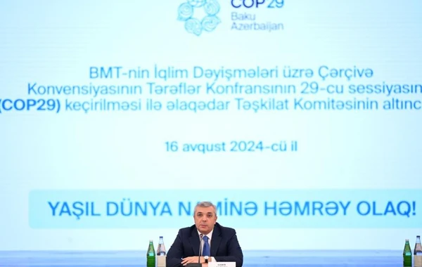 COP29-la əlaqədar Təşkilat Komitəsinin altıncı iclası keçirilib - FOTO