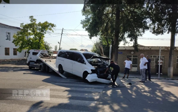 Qaxda baş verən qəzada Türkiyə vətəndaşı xəsarət alıb - FOTO