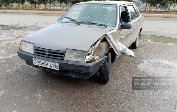 Cəlilabadda motosikletçi yol qəzasında xəsarət alıb - FOTO