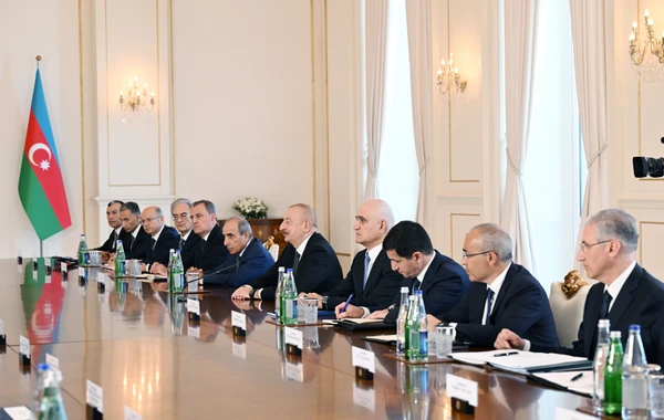 Prezident İlham Əliyev və Vladimir Putinin geniş tərkibdə görüşü keçirilib - YENİLƏNİB - FOTO