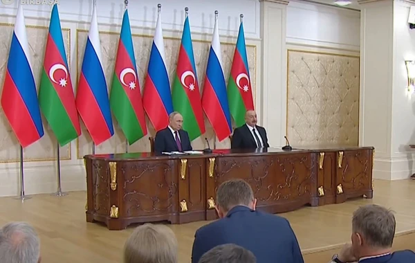 Состоялась церемония обмена документами, подписанными между Азербайджаном и Россией - ОБНОВЛЕНО + ВИДЕО