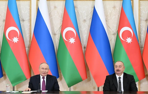 Azərbaycan və Rusiya prezidentləri mətbuata bəyanatlarla çıxış ediblər - YENİLƏNİB-2 - FOTO