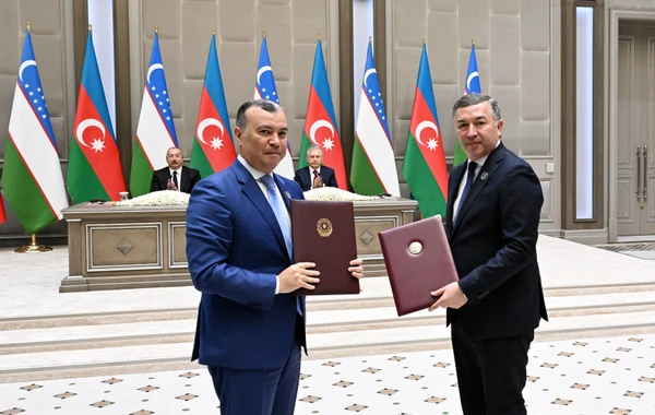 Azərbaycan-Özbəkistan sənədləri imzalanıb - YENİLƏNİB - FOTO