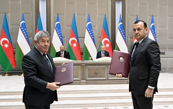 Azərbaycan-Özbəkistan sənədləri imzalanıb - YENİLƏNİB - FOTO