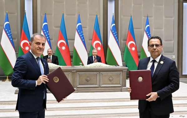 Azərbaycan-Özbəkistan sənədləri imzalanıb - YENİLƏNİB - FOTO