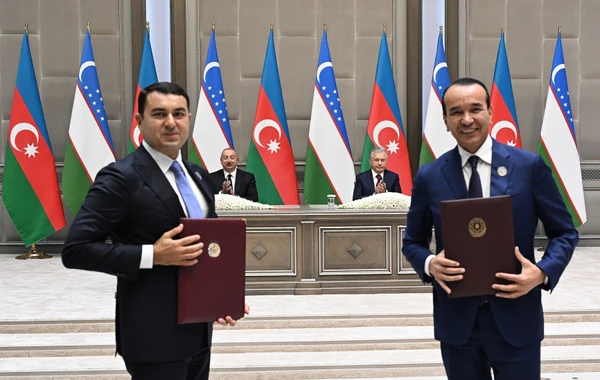 Azərbaycan-Özbəkistan sənədləri imzalanıb - YENİLƏNİB - FOTO