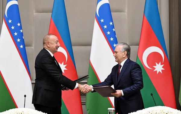 Azərbaycan-Özbəkistan sənədləri imzalanıb - YENİLƏNİB - FOTO