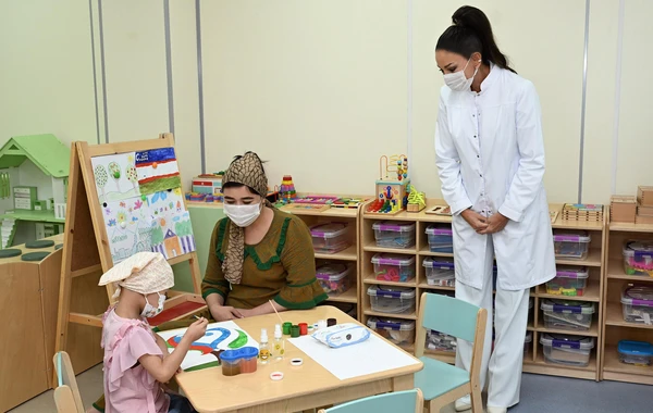 Azərbaycanın və Özbəkistanın birinci xanımları Daşkənddəki “Mexrli” məktəbi ilə tanış olublar - YENİLƏNİB