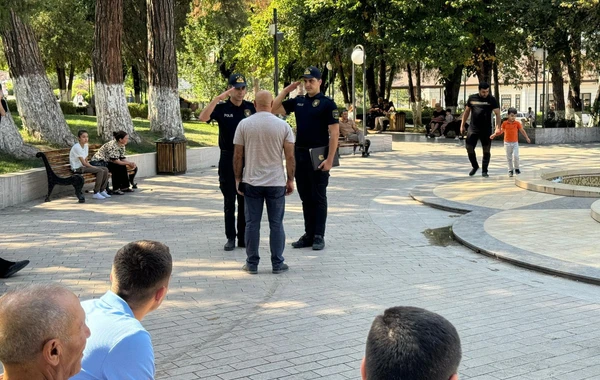Polis işğaldan azad olunan bölgələrdə vətəndaşları CƏRİMƏLƏDİ - FOTO