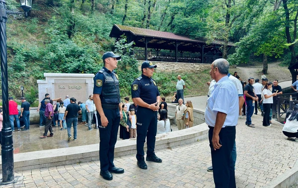 Polis işğaldan azad olunan bölgələrdə vətəndaşları CƏRİMƏLƏDİ - FOTO