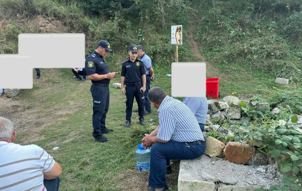 Polis işğaldan azad olunan bölgələrdə vətəndaşları CƏRİMƏLƏDİ - FOTO