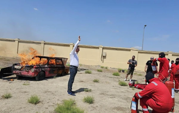 FHN Bakı Şəhər Halqası Əməliyyat Şirkəti ilə birgə marşallar üçün təlimlər keçirib - FOTO