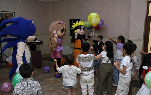 Heydər Əliyev Fondu Gəncə şəhərində uşaqlar üçün tədbir təşkil edib - FOTO