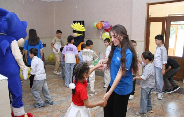 Heydər Əliyev Fondu Gəncə şəhərində uşaqlar üçün tədbir təşkil edib - FOTO