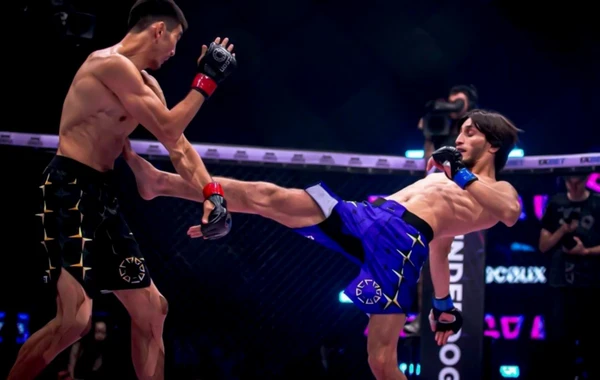 Азербайджанский боец ММА стал победителем лиги Octagon в Казахстане