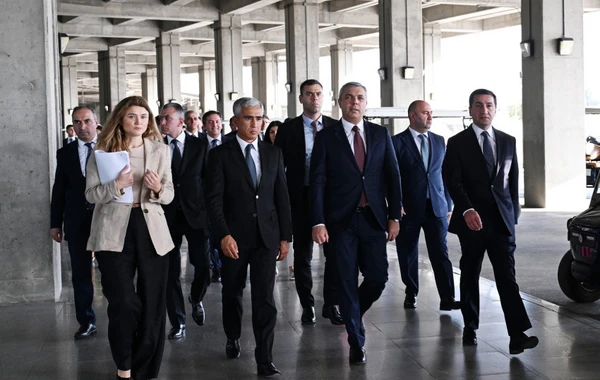 COP29-un Təşkilat Komitəsinin bir sıra üzvləri Bakı Olimpiya Stadionuna baş çəkiblər - FOTO